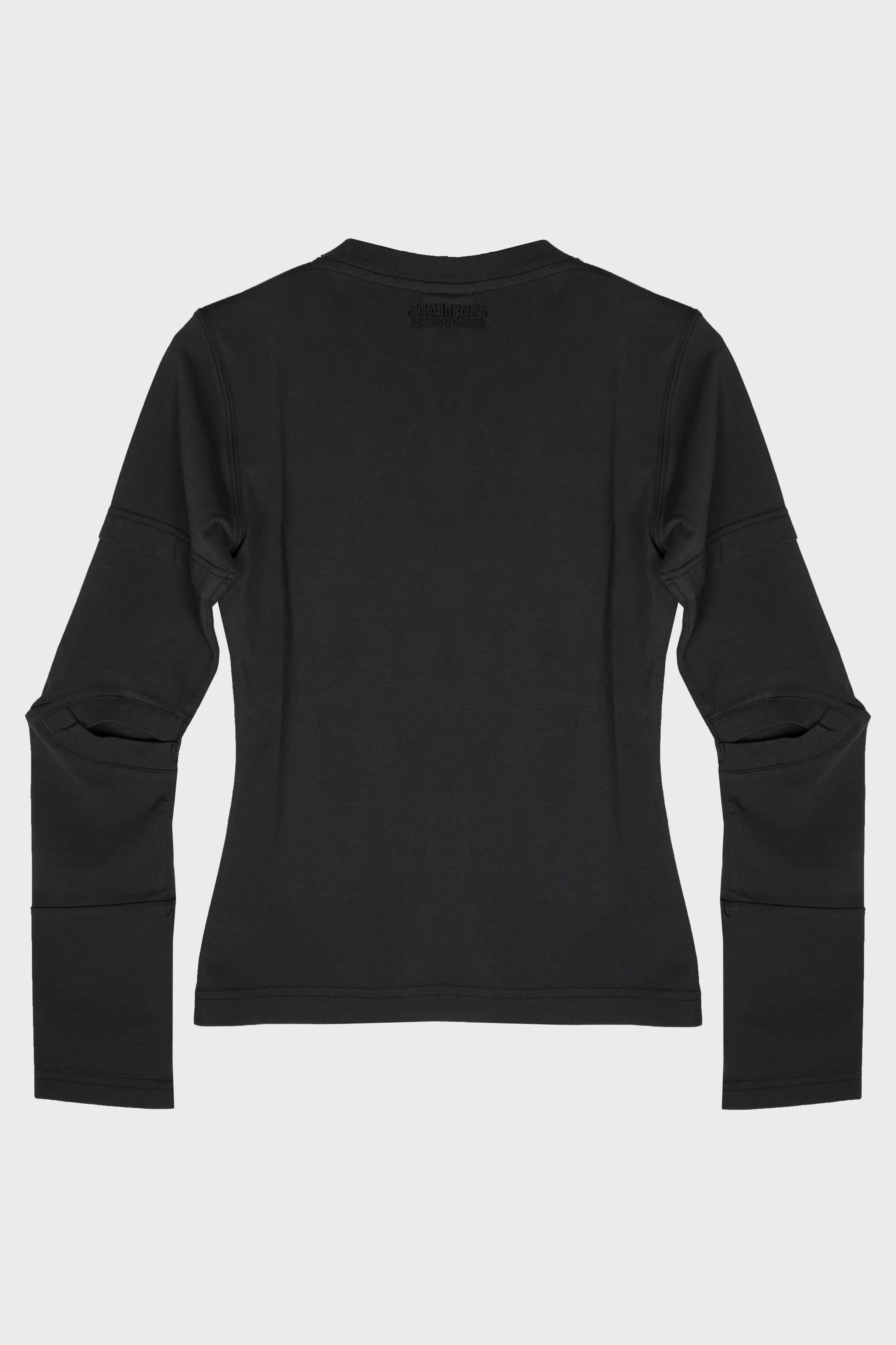 LOGO REWORKED FITTED LONGSLEEVE