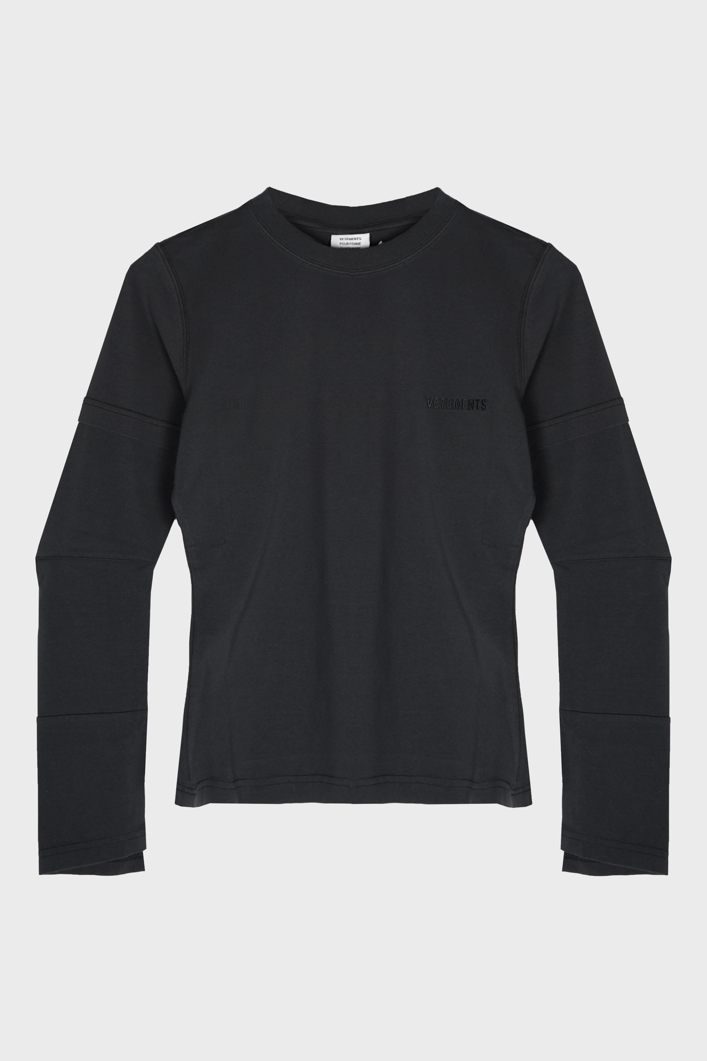 LOGO REWORKED FITTED LONGSLEEVE