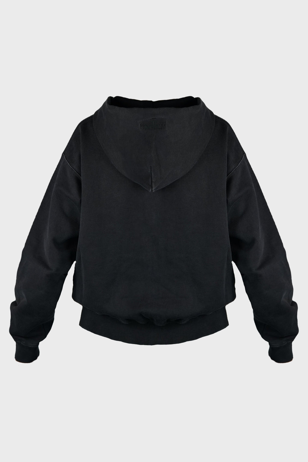 FUCK FITTED ZIP-UP HOODIE