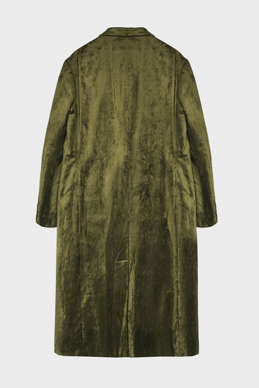 4 BUTTONS LONG JACKET WITH LINER