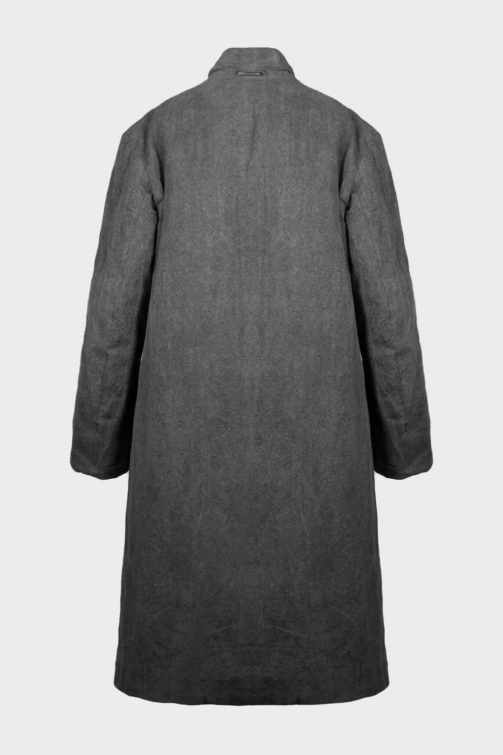 3BTN DIAGONAL PADDED LONG JACKET