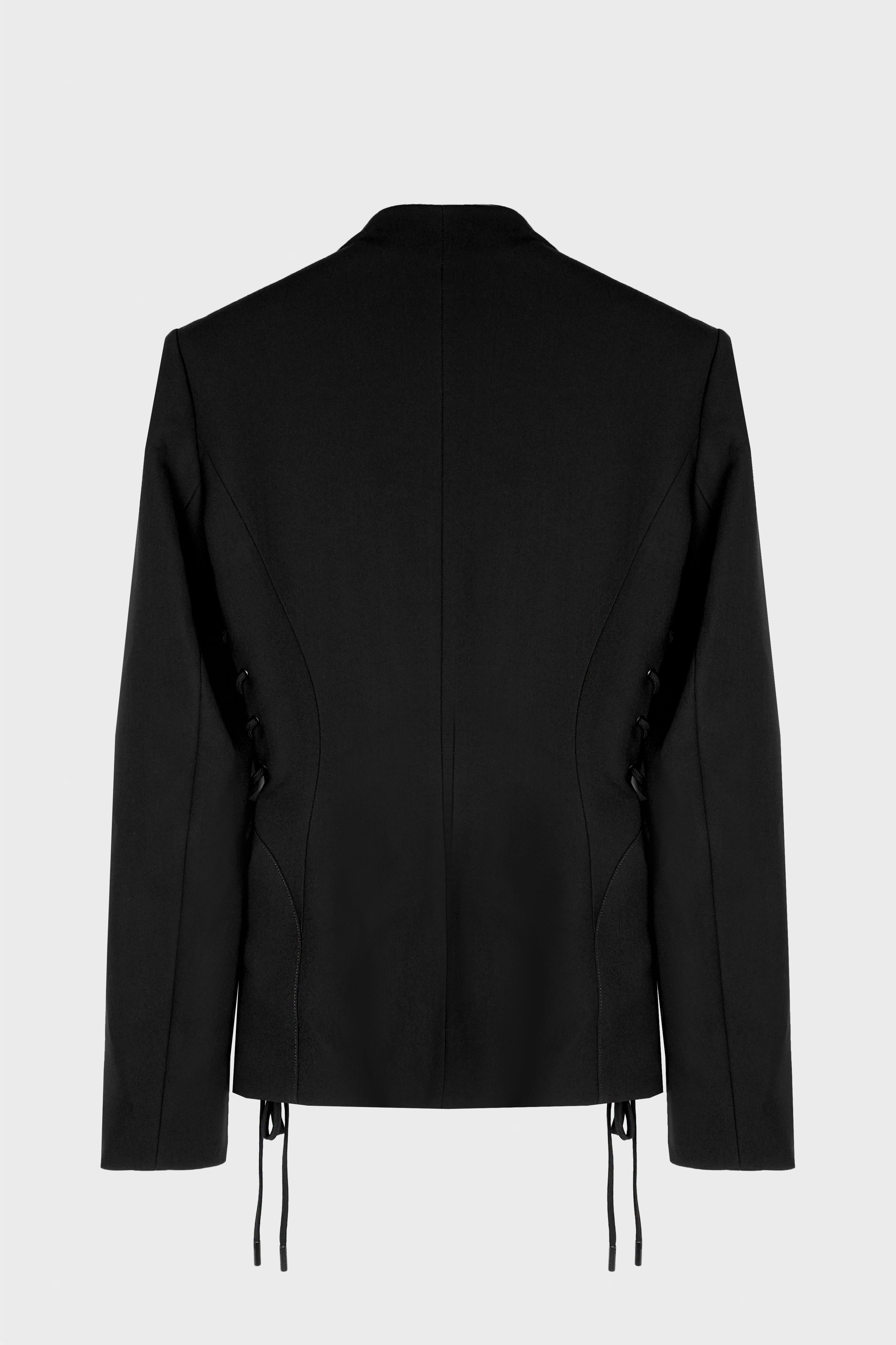 SCULPTURAL LACED JACKET