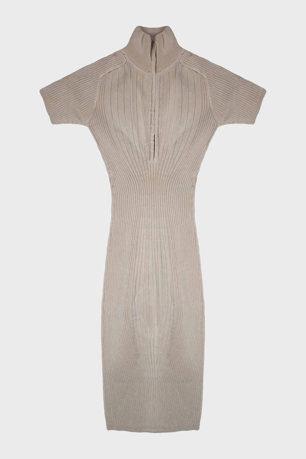 RIB POLO DRESS