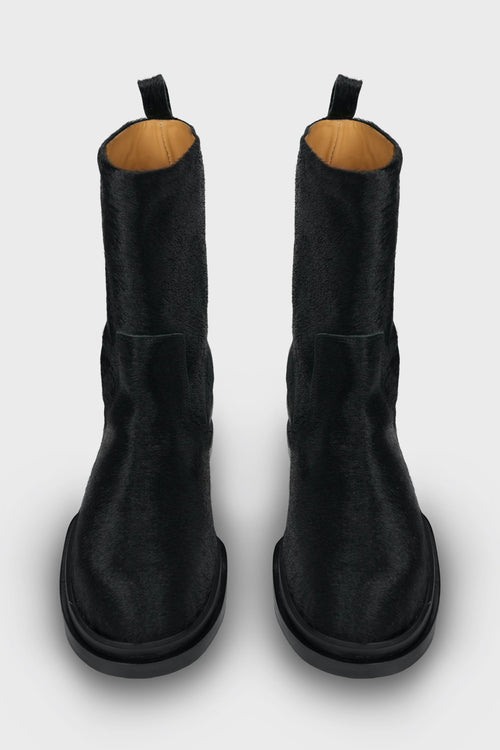 AURORA BOOT BLACK FUR