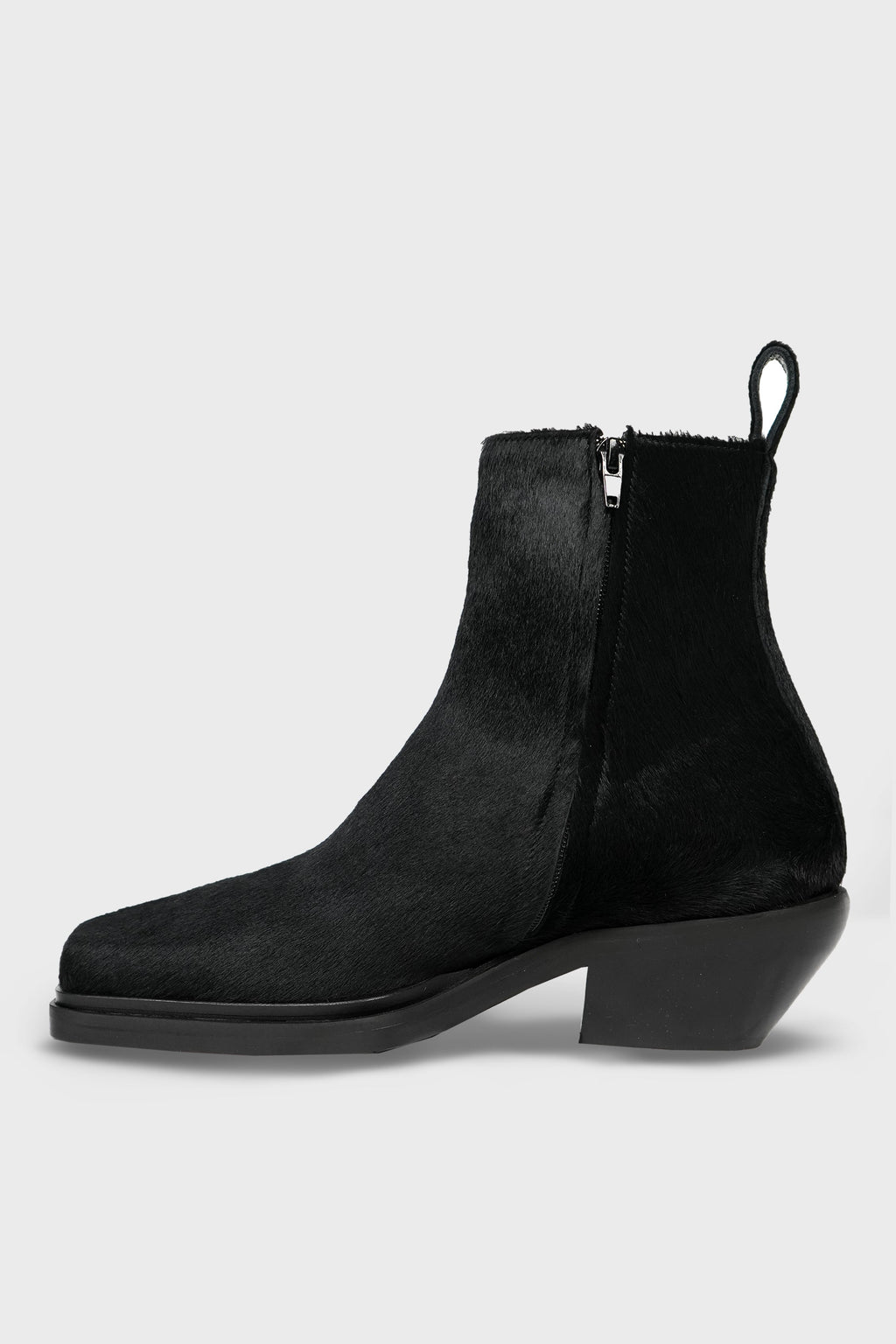 ANKLE BOOT BLACK FUR
