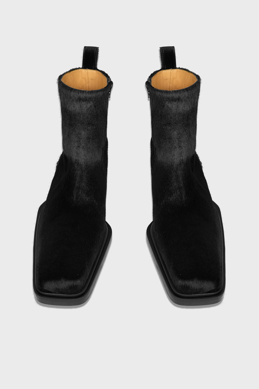 ANKLE BOOT BLACK FUR