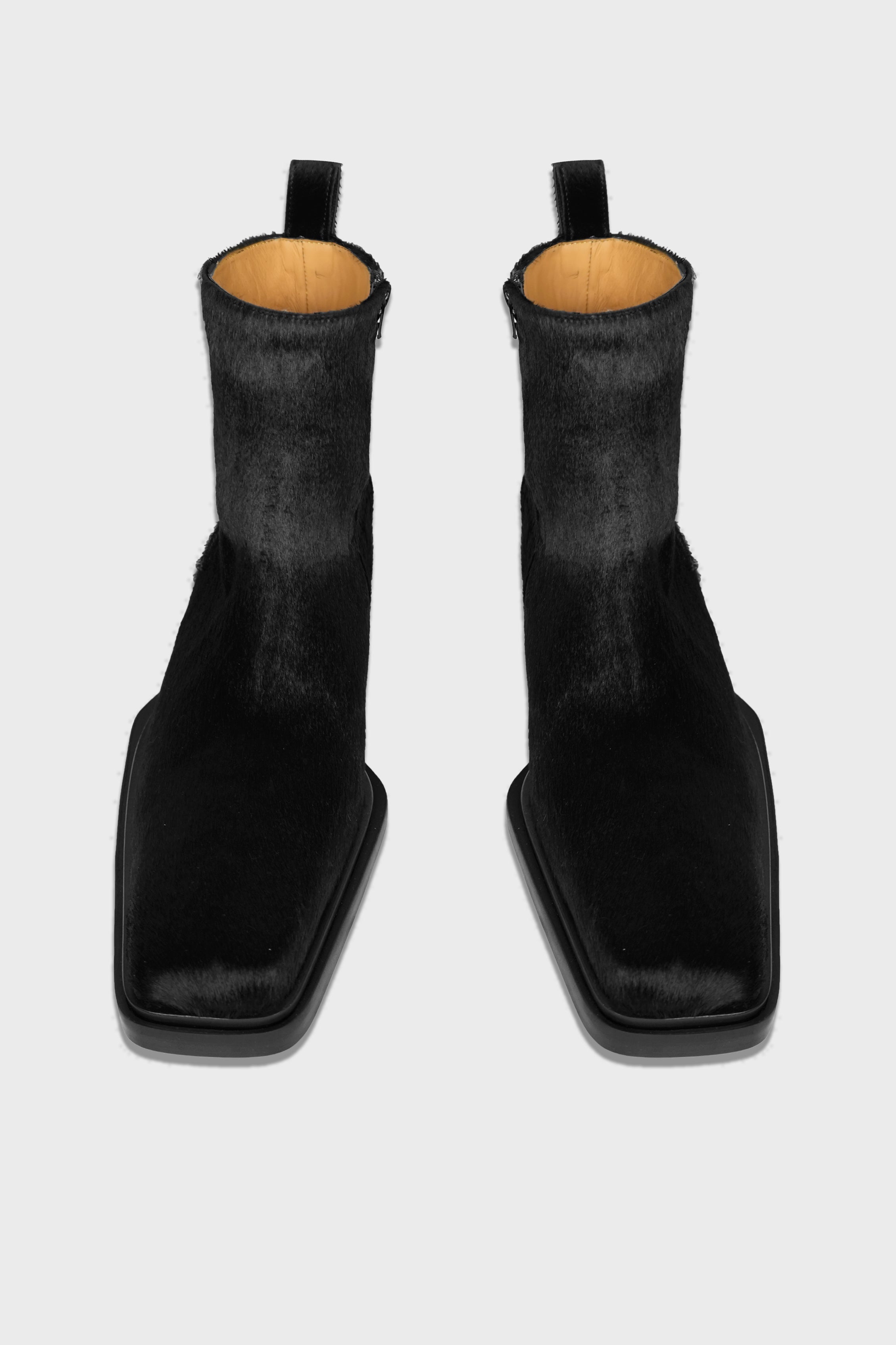 ANKLE BOOT BLACK FUR