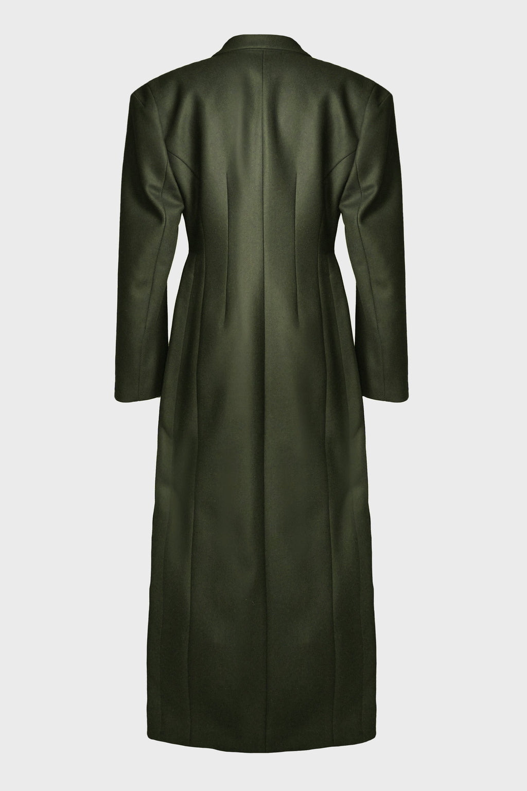 DOUBLE BREASTED COAT WITH 6 BUTTONS ARMY