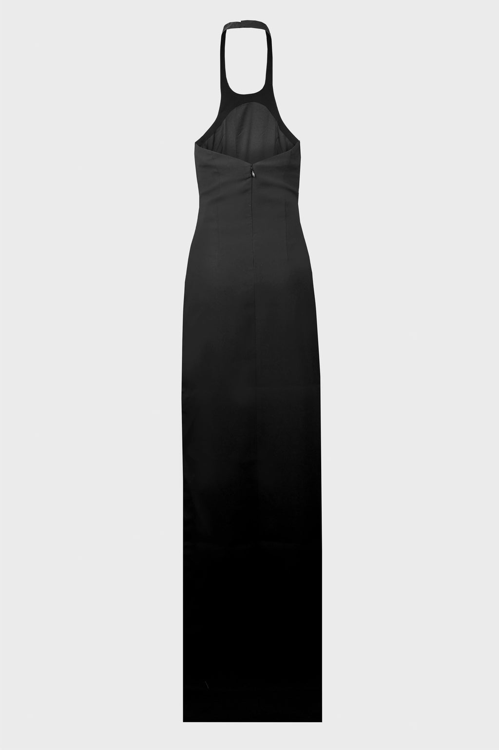 HIGH SLITS HALTER DRESS