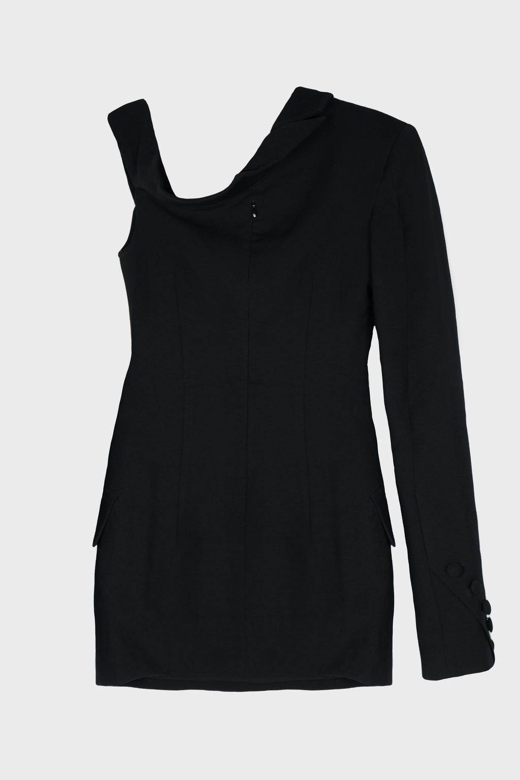 TUX OFF SHOULDER MINI DRESS