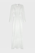 WHITE OPEN BACK DRESS