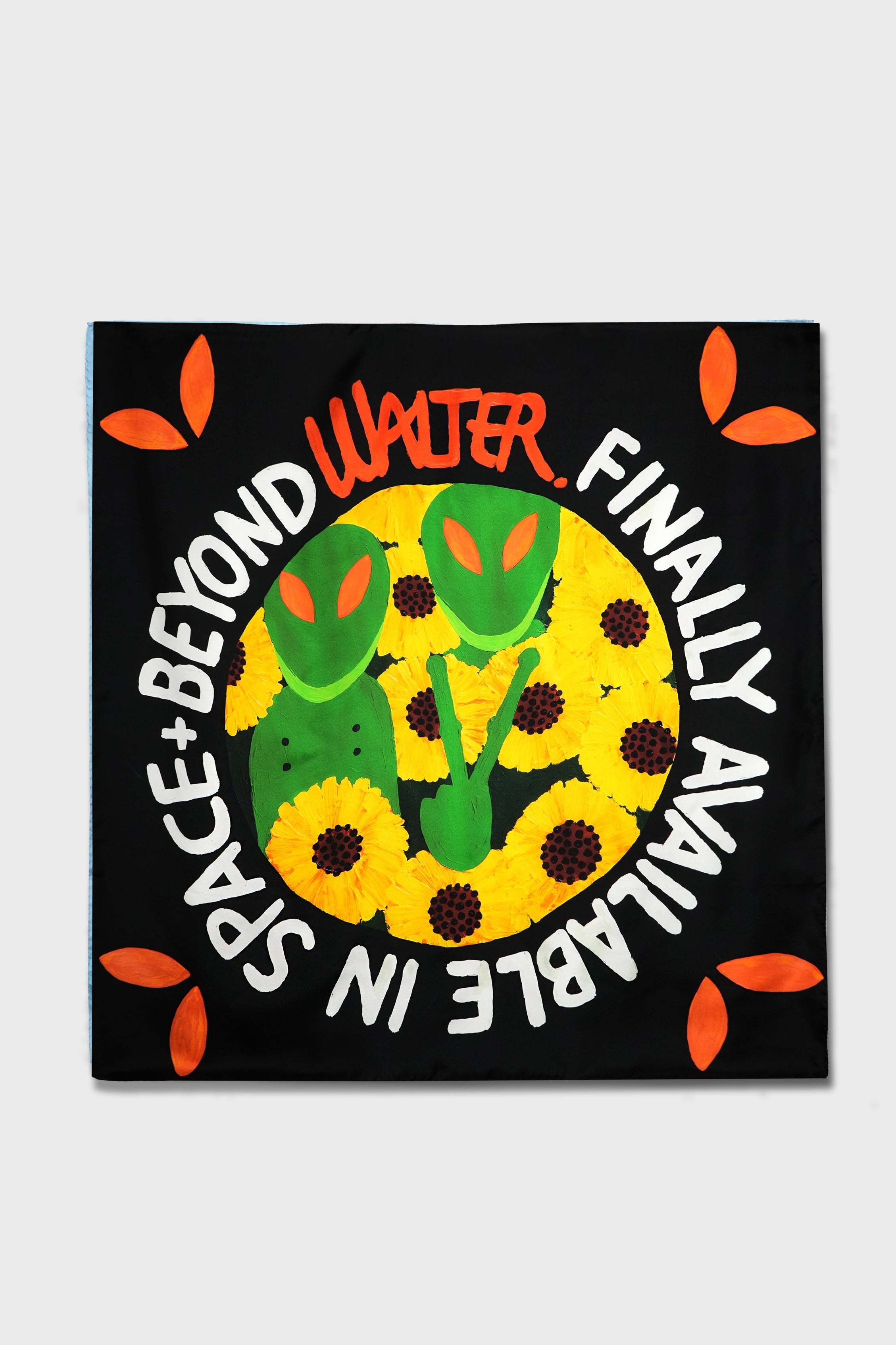 AVAILABLE IN SPACE SILK SCARF