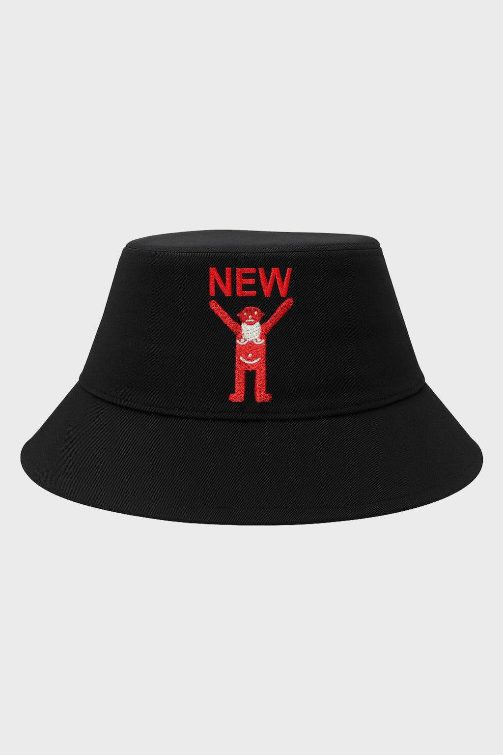 W-BUCKET HAT BLACK