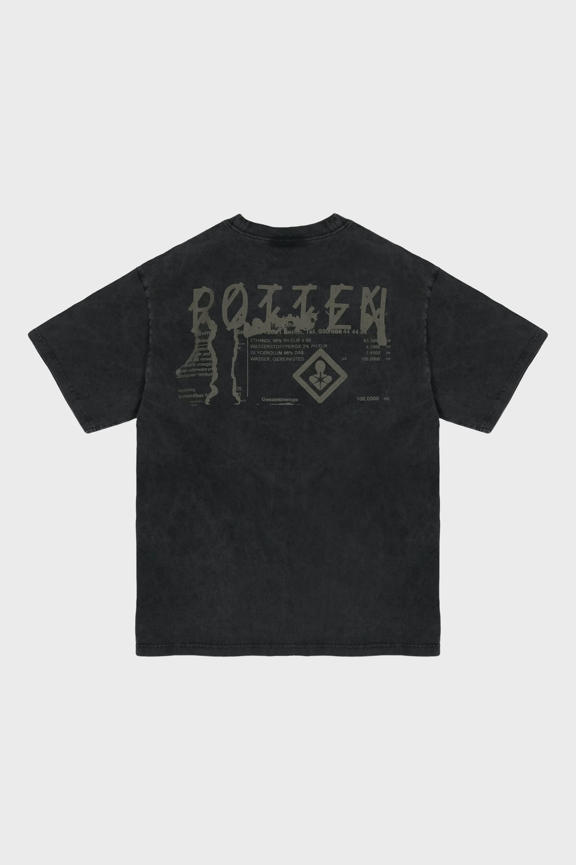 TEE MARBLE GREY + WELT SMOKE GREY