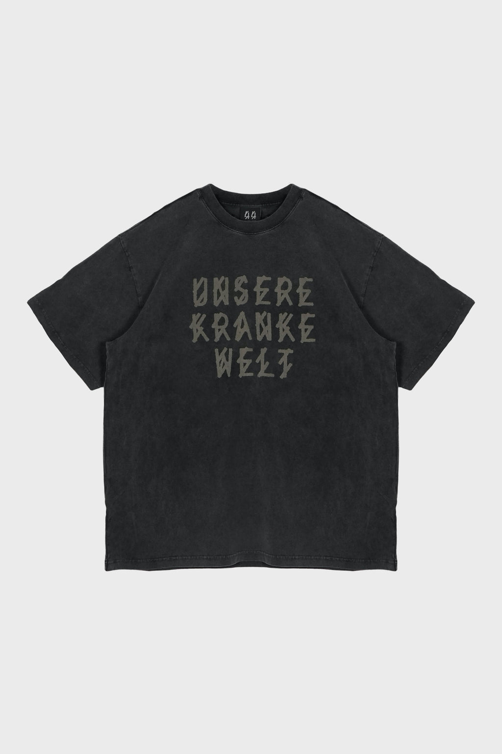 TEE MARBLE GREY + WELT SMOKE GREY