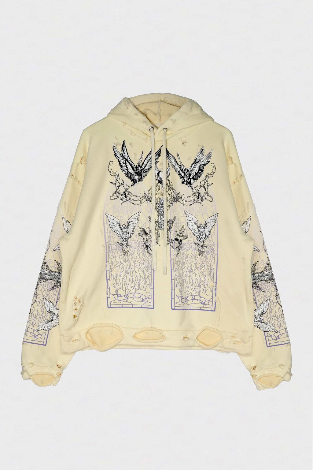 ASCENSION HOODED PULLOVER CLOUD