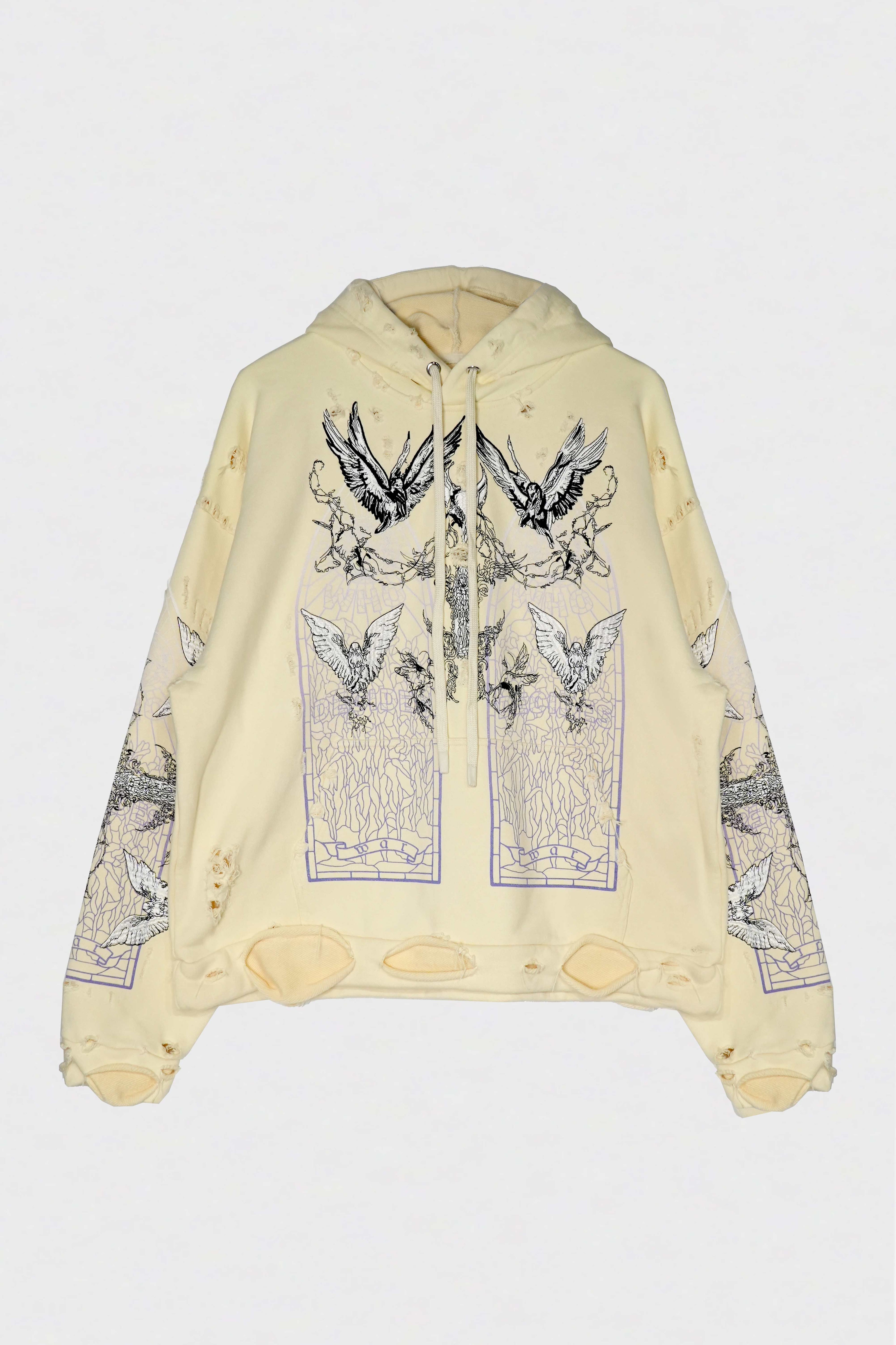 ASCENSION HOODED PULLOVER CLOUD