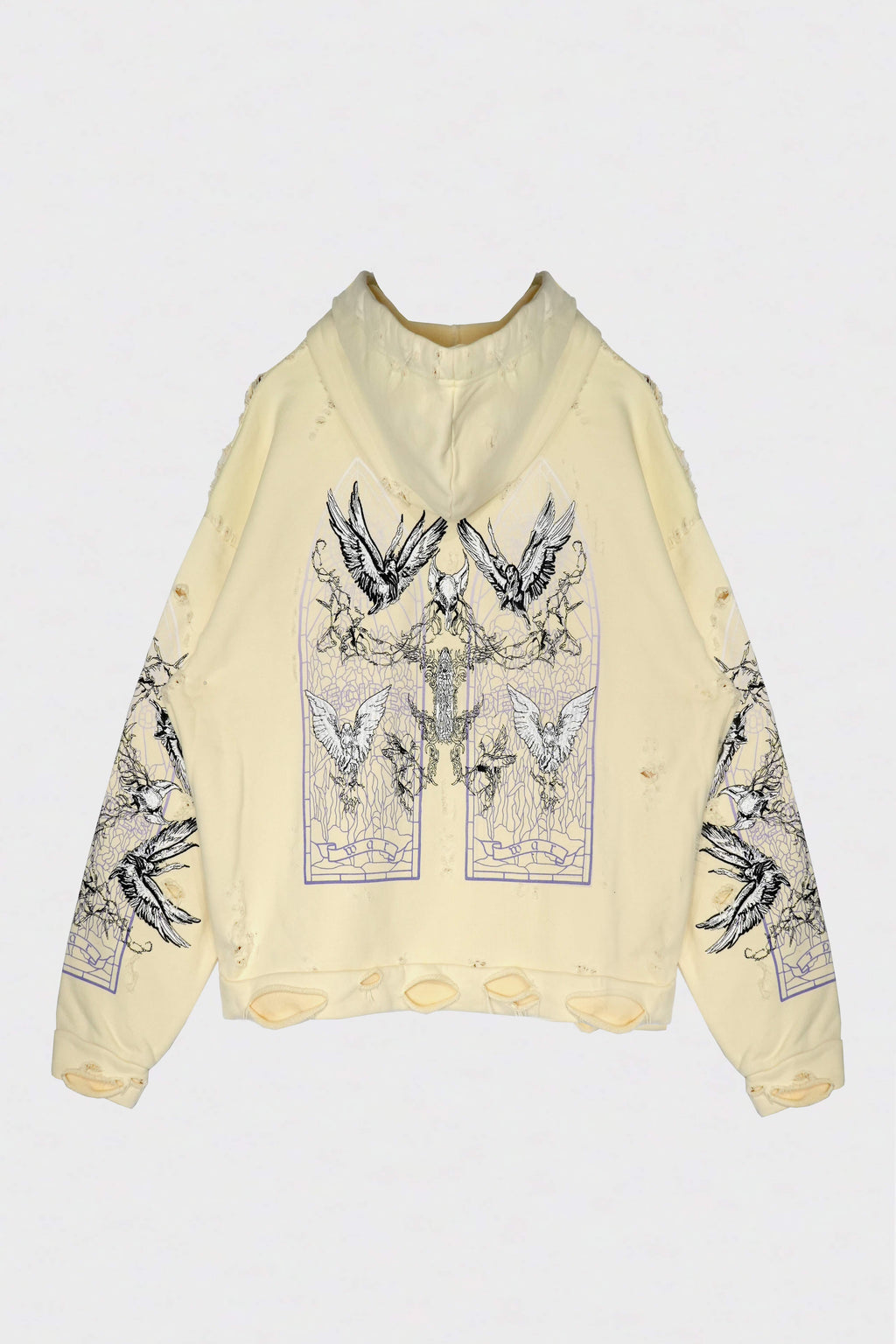 ASCENSION HOODED PULLOVER CLOUD