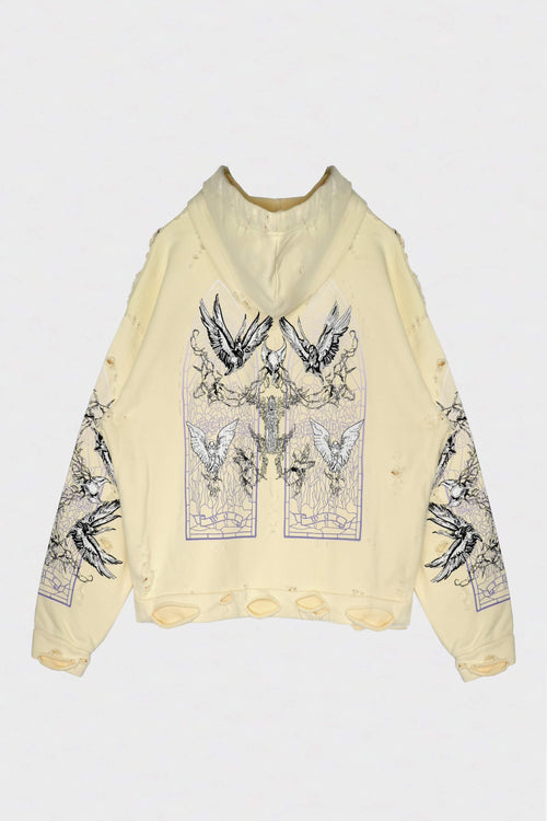 ASCENSION HOODED PULLOVER CLOUD