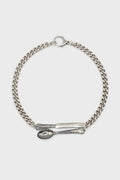 SPOON AND KNIFE SILVER NECKLACE