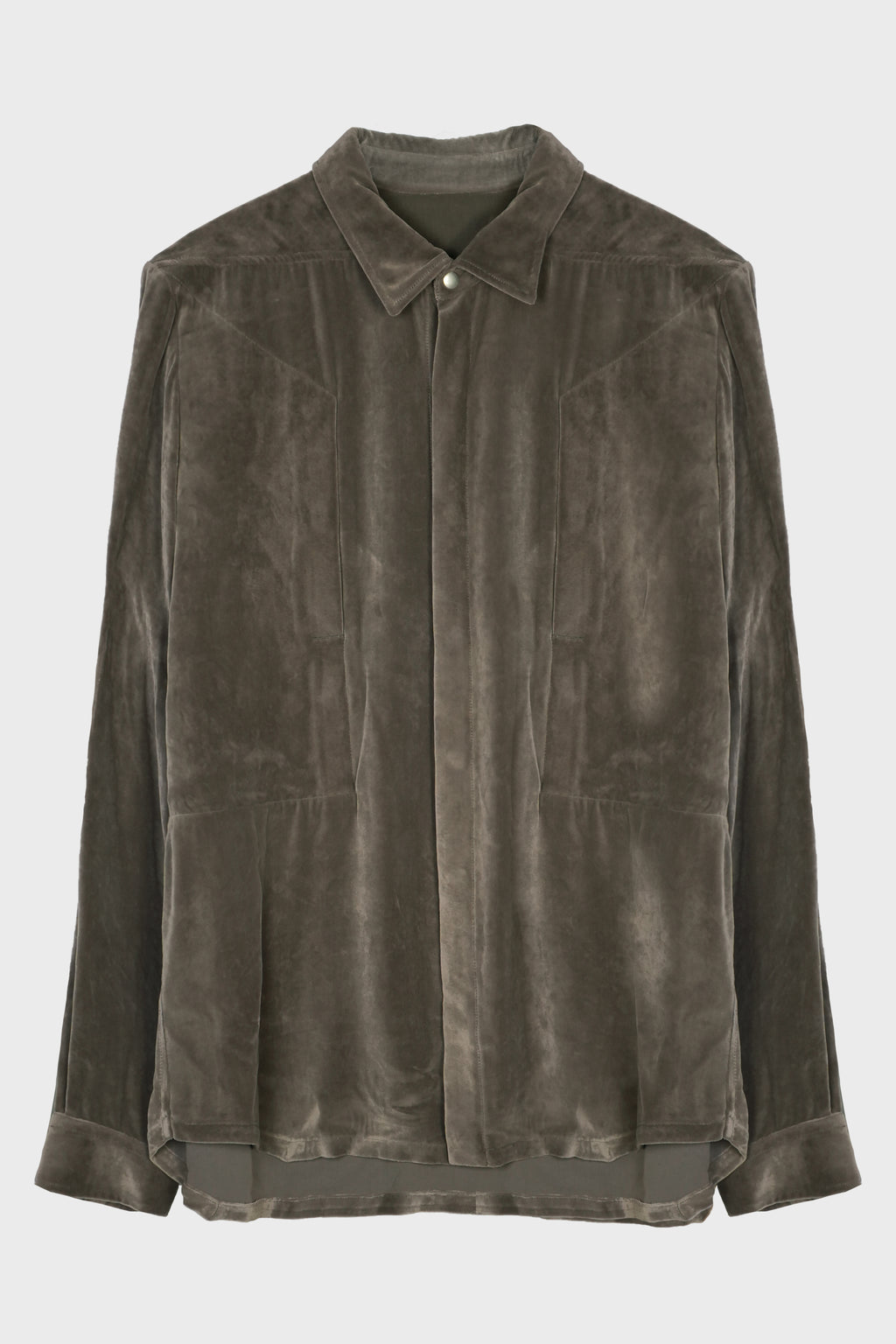 FOGPOCKET OUTERSHIRT VELVET DUST