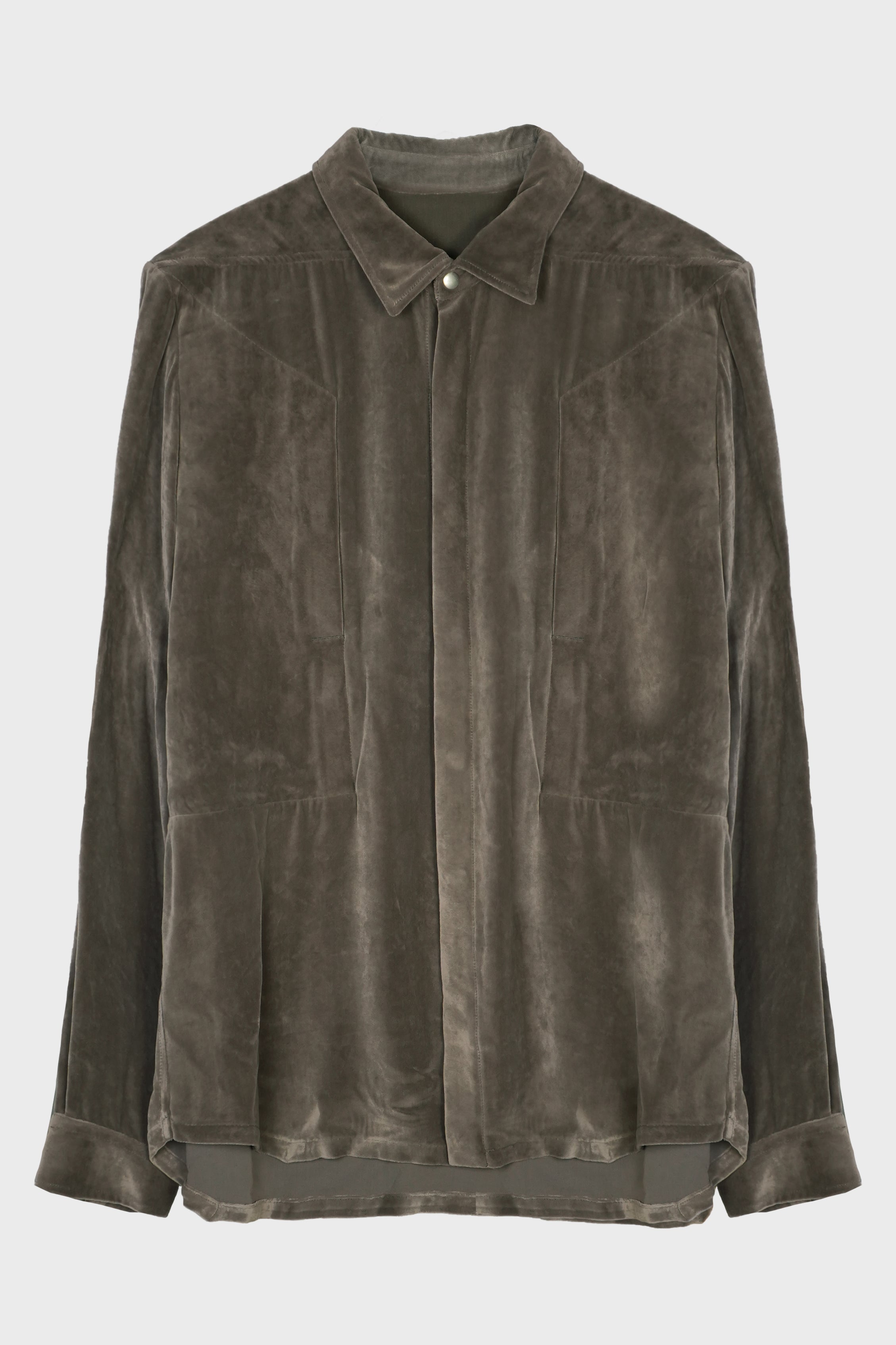 FOGPOCKET OUTERSHIRT VELVET DUST