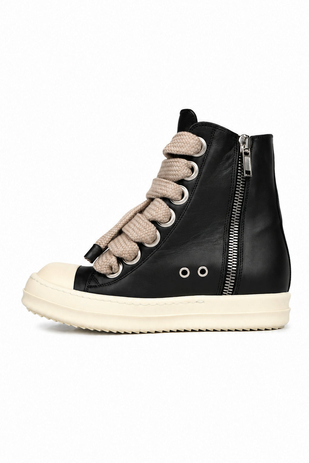JUMBOLACE SNEAKS BLACK/MILK/MILK