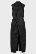 LONG LAB VEST BLACK