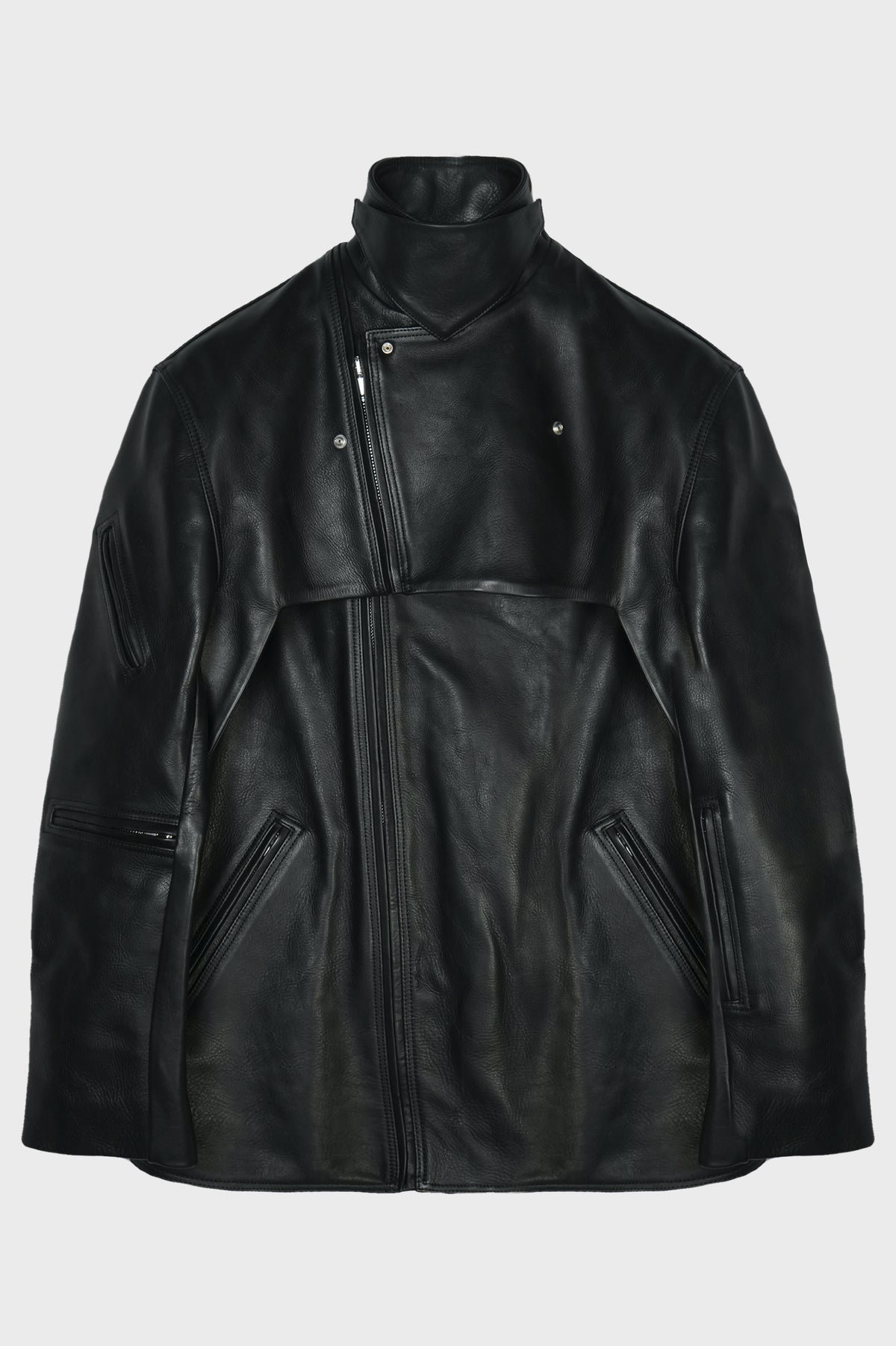 2 PIECE JUMBO BIKER BLACK