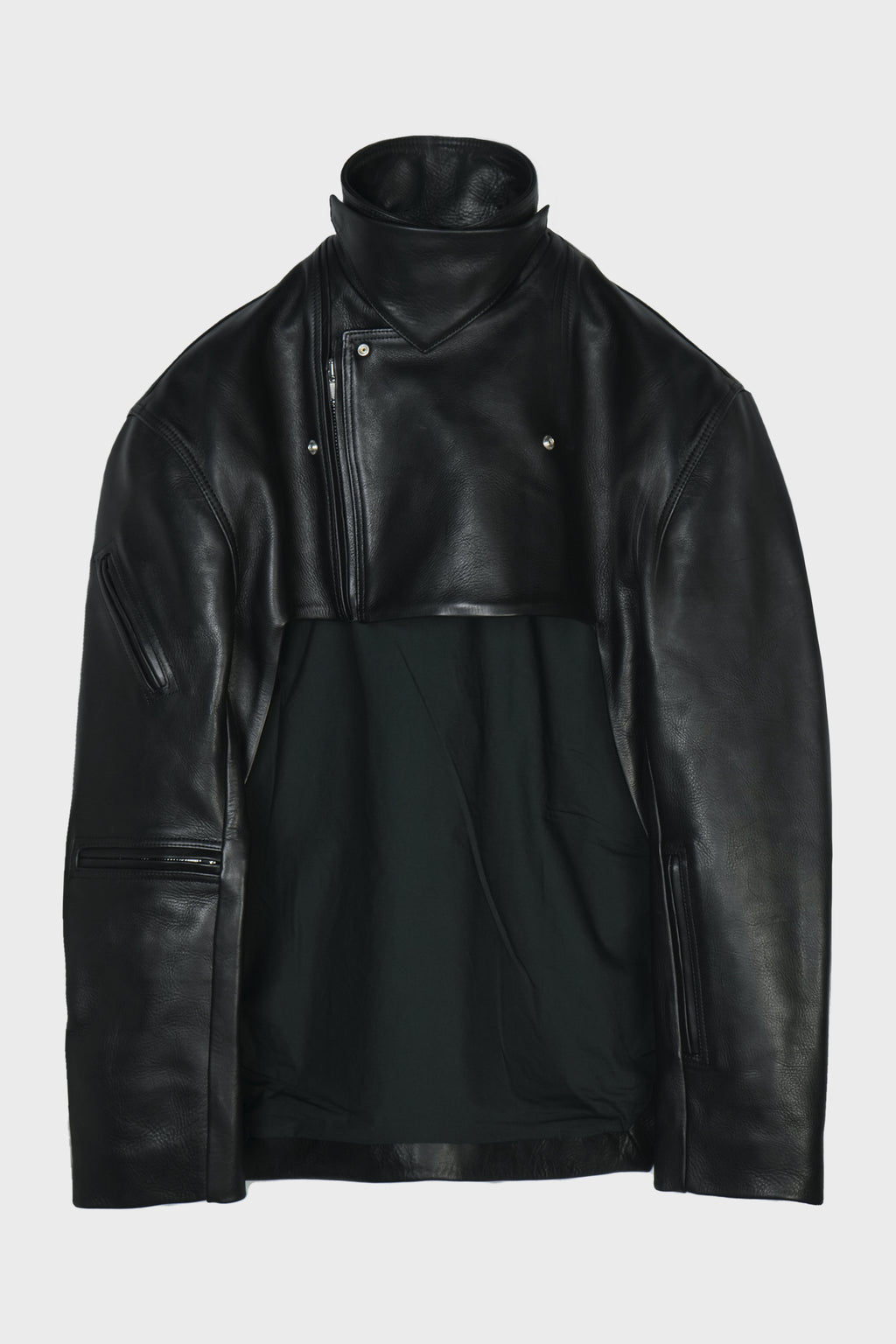 2 PIECE JUMBO BIKER BLACK