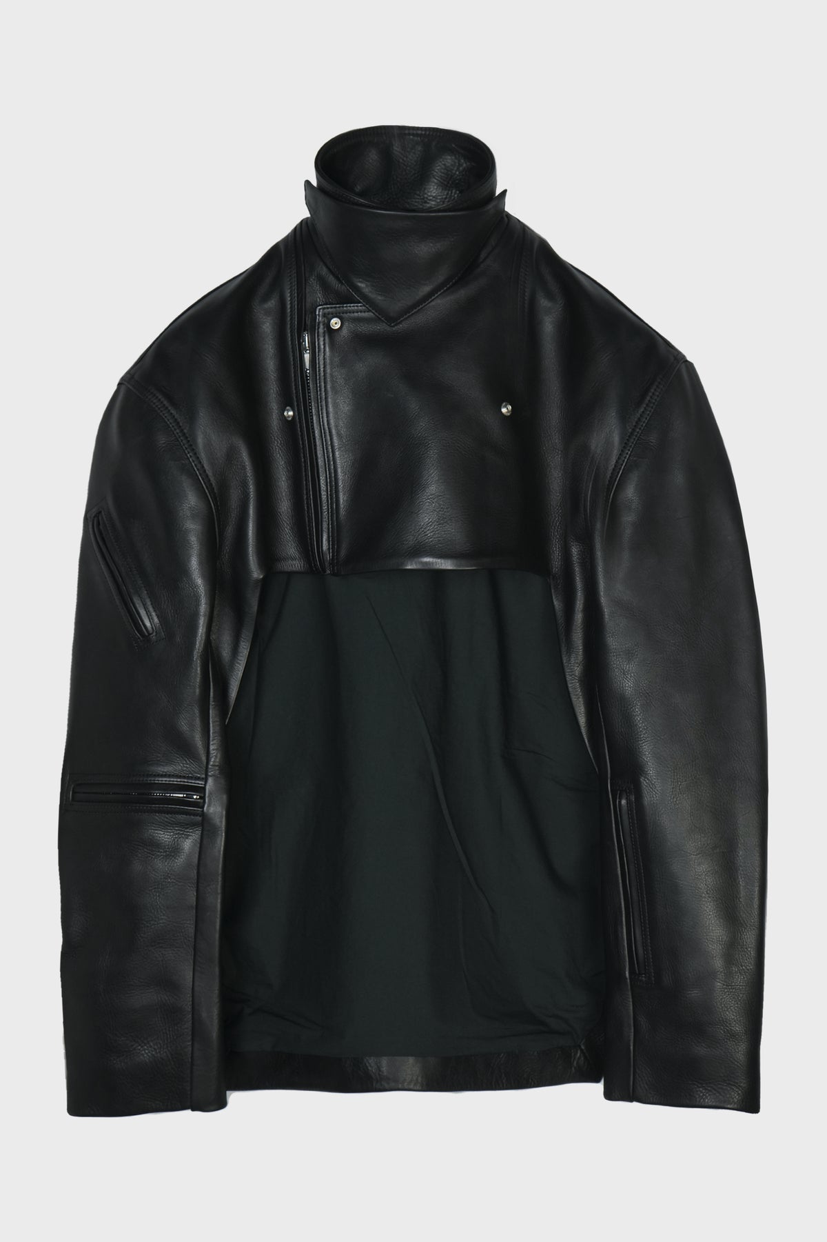 2 PIECE JUMBO BIKER BLACK