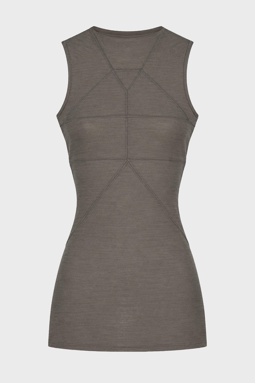 SLEEVELESS TEMPLE T DUST