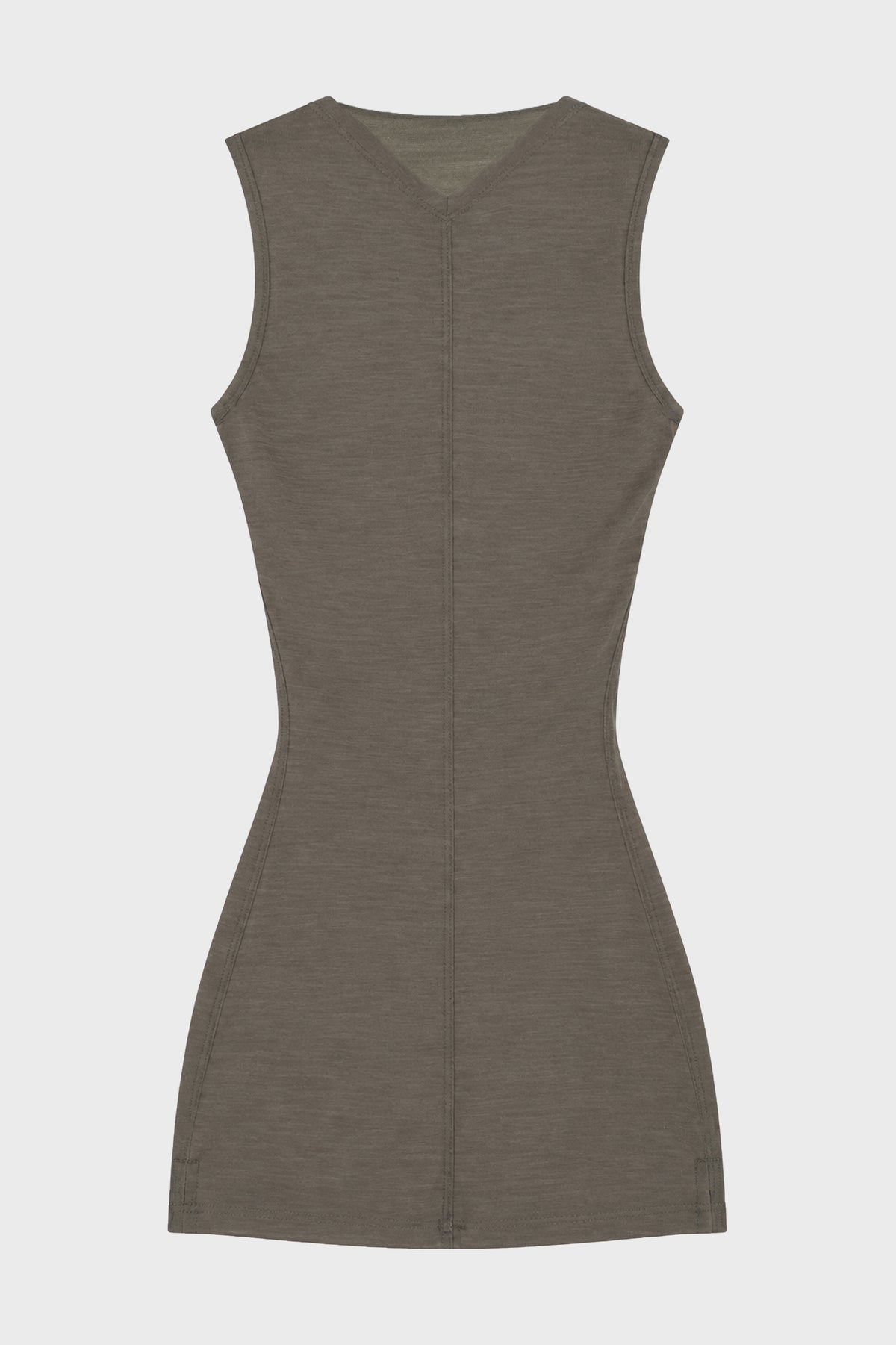 SLEEVELESS TEMPLE T DUST