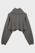 HOODED PULL DRKDUST