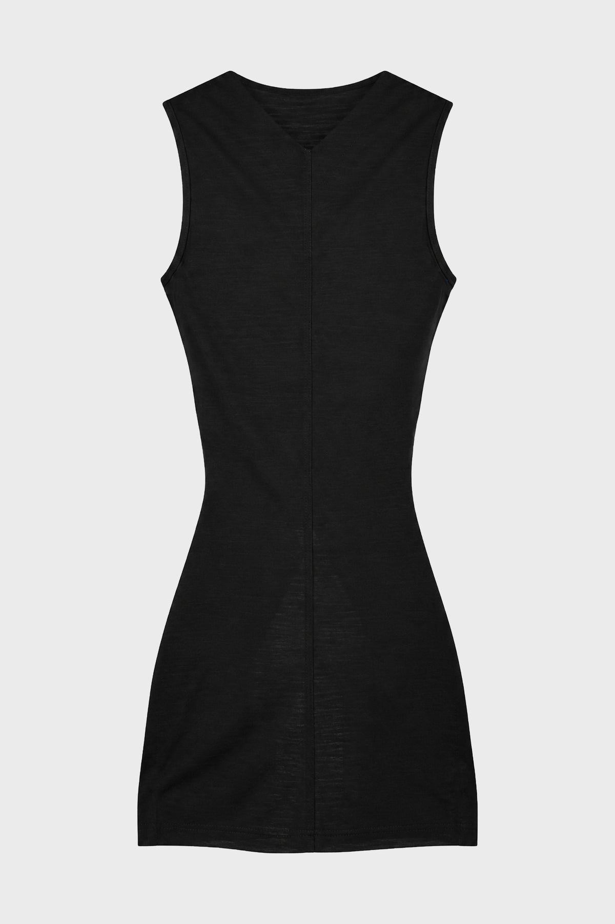 SLEEVELESS TEMPLE T BLACK