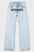 EMBROIDERED LOGO OLEG JEANS VINTAGE BLUE