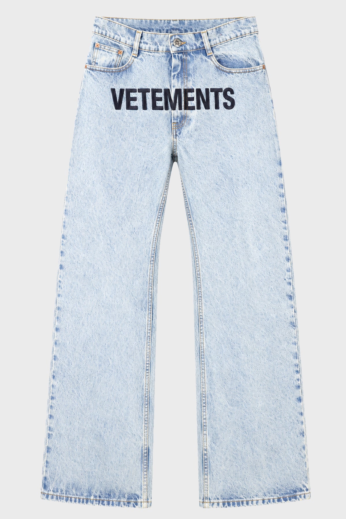EMBROIDERED LOGO OLEG JEANS VINTAGE BLUE