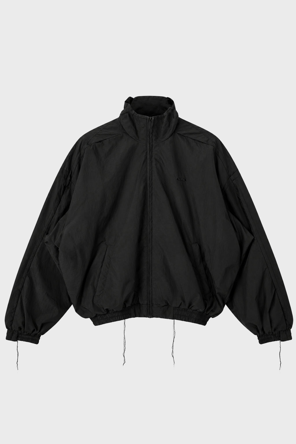 CUT-UP TRACKSUIT JACKET BLACK