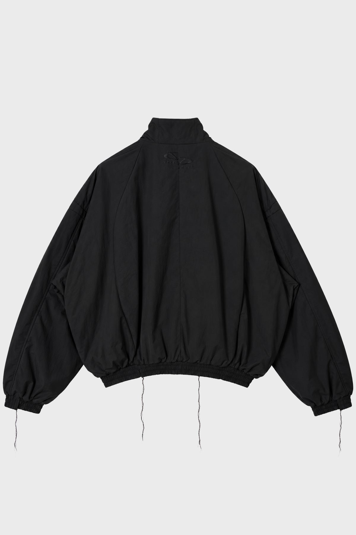 CUT-UP TRACKSUIT JACKET BLACK