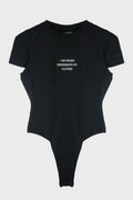 I AM NAKED UNDER MY CLOTHES FRONT SLEEVE BODY WASHED BLACK