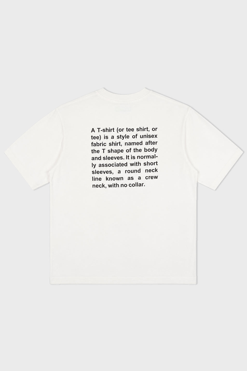 DEFINITION REGULAR TSHIRT WHITE