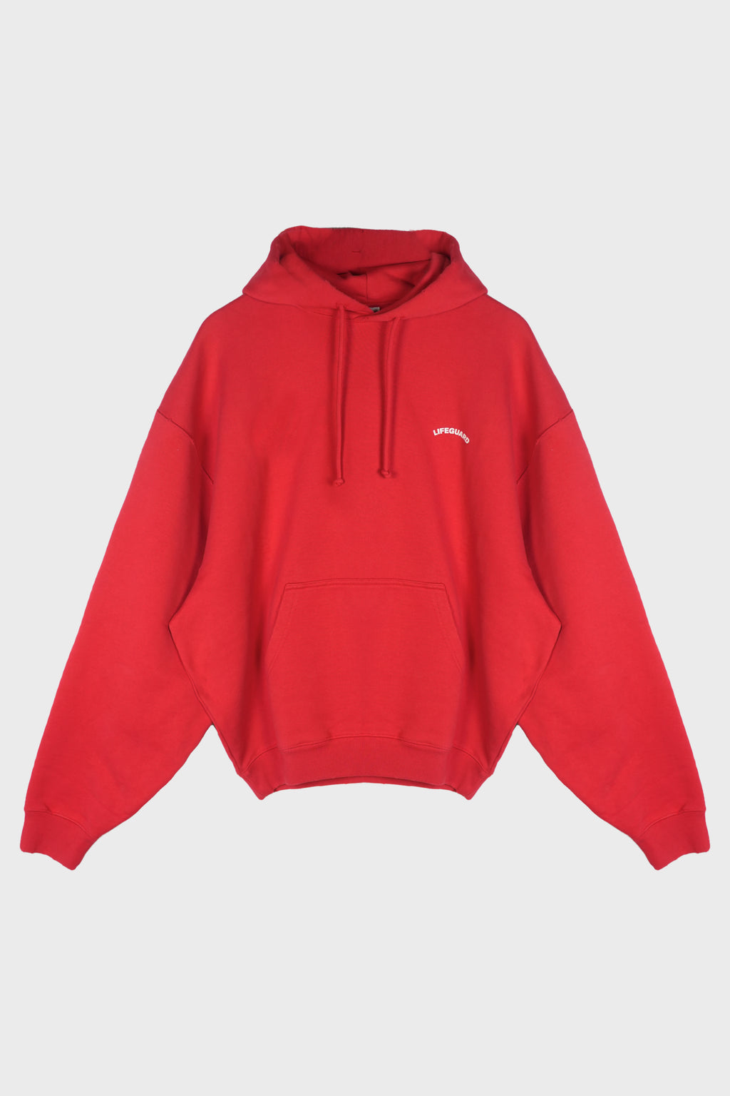 LIFEGUARD OVERSIZED HOODIE RED