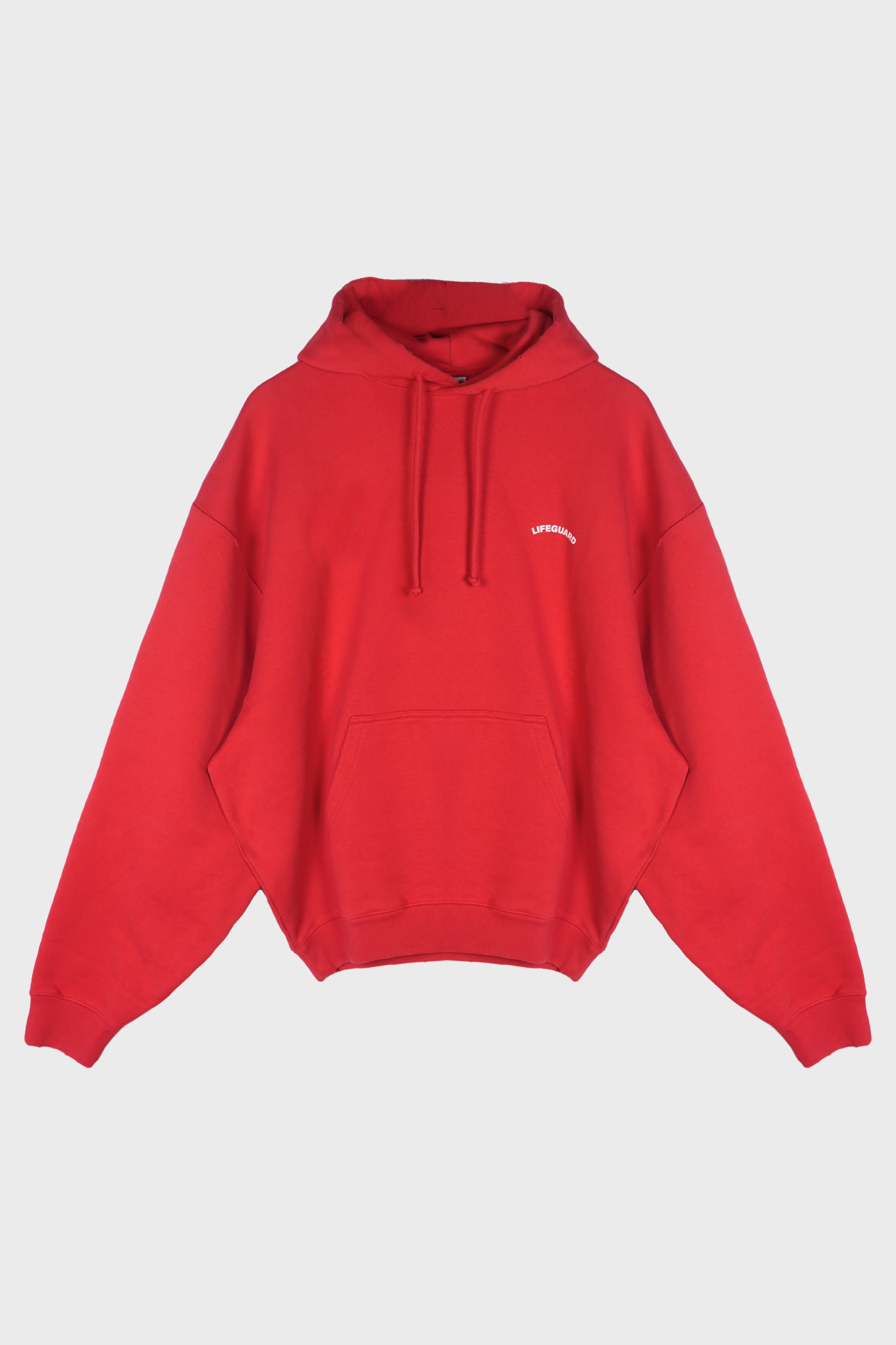 LIFEGUARD OVERSIZED HOODIE RED