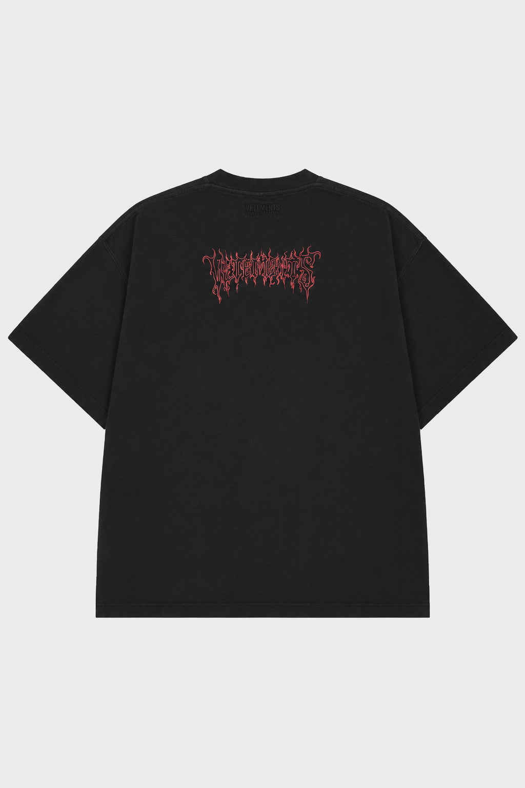 COF JESUS OVERSIZED T-SHIRT WASHED BLACK
