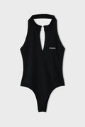 HALTERNECK BODY BLACK