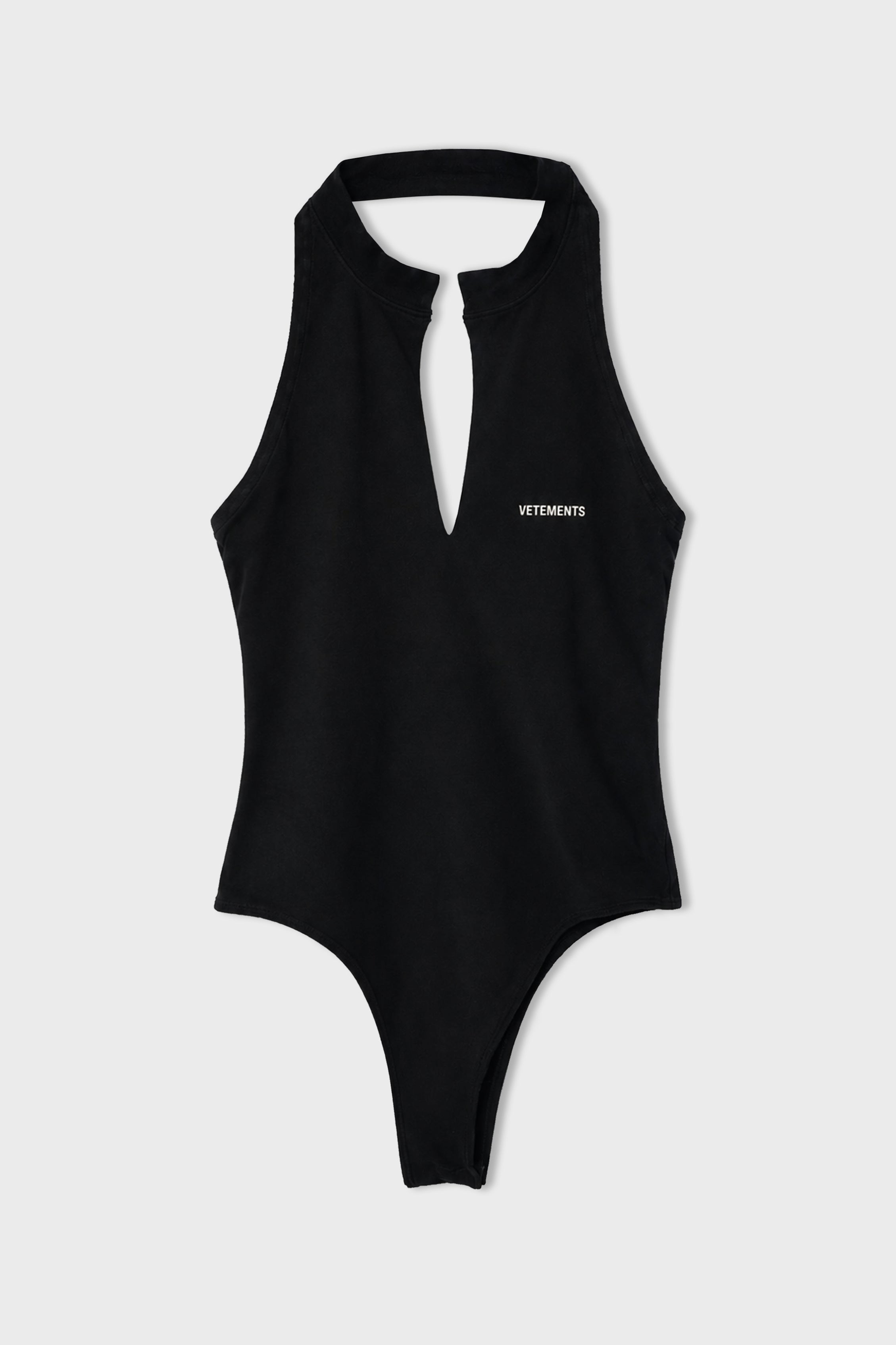 HALTERNECK BODY BLACK