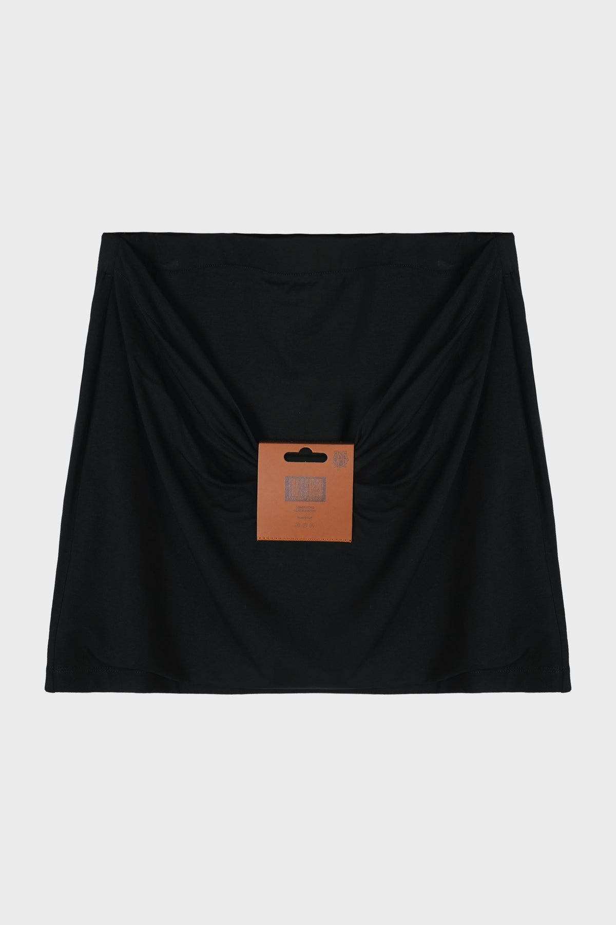TAILORING SKIRT WITH FRONTAL DEEP PLEAT DARK NAVY