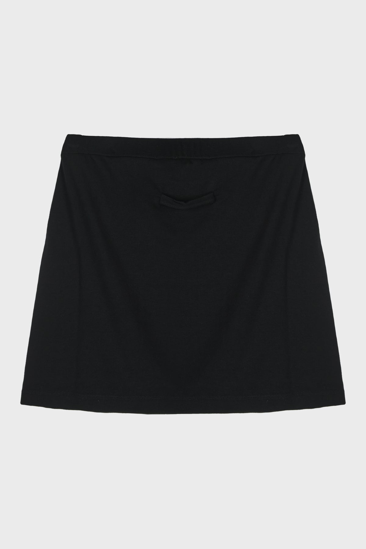 TAILORING SKIRT WITH FRONTAL DEEP PLEAT DARK NAVY