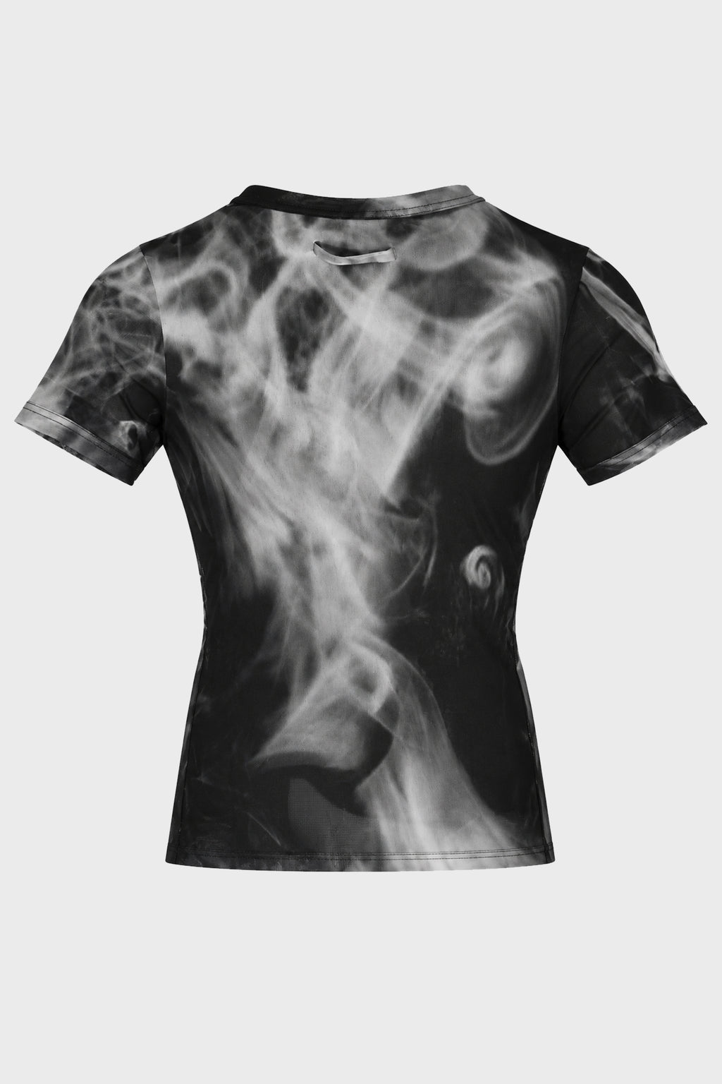 MESH BABY TEE PRINTED "SMOKING WOMEN"
