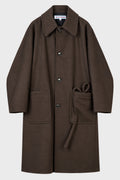 FLOWER POWER KHIVA COAT BROWN